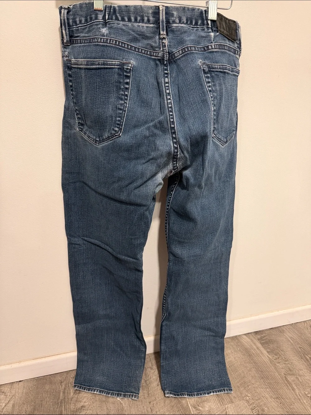 Ralph Lauren Black Label Men's Faded Blue Straight Jeans